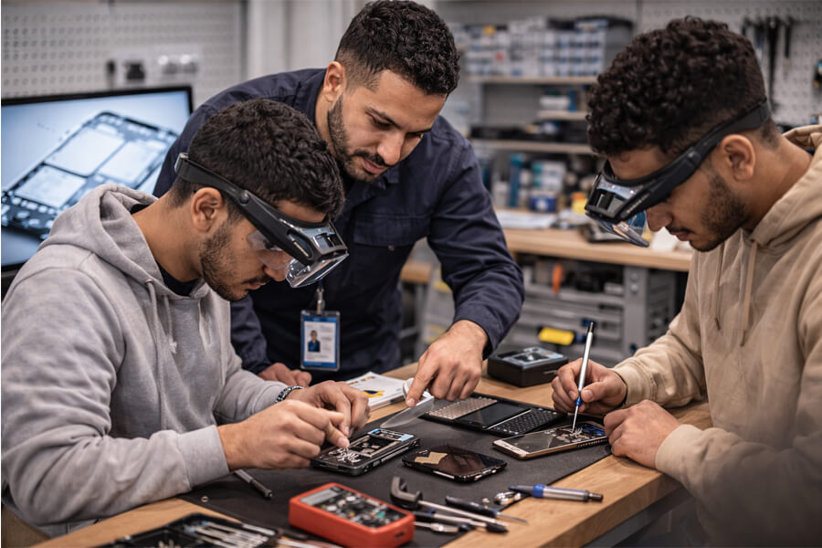 إصلاح الهواتف النقالة